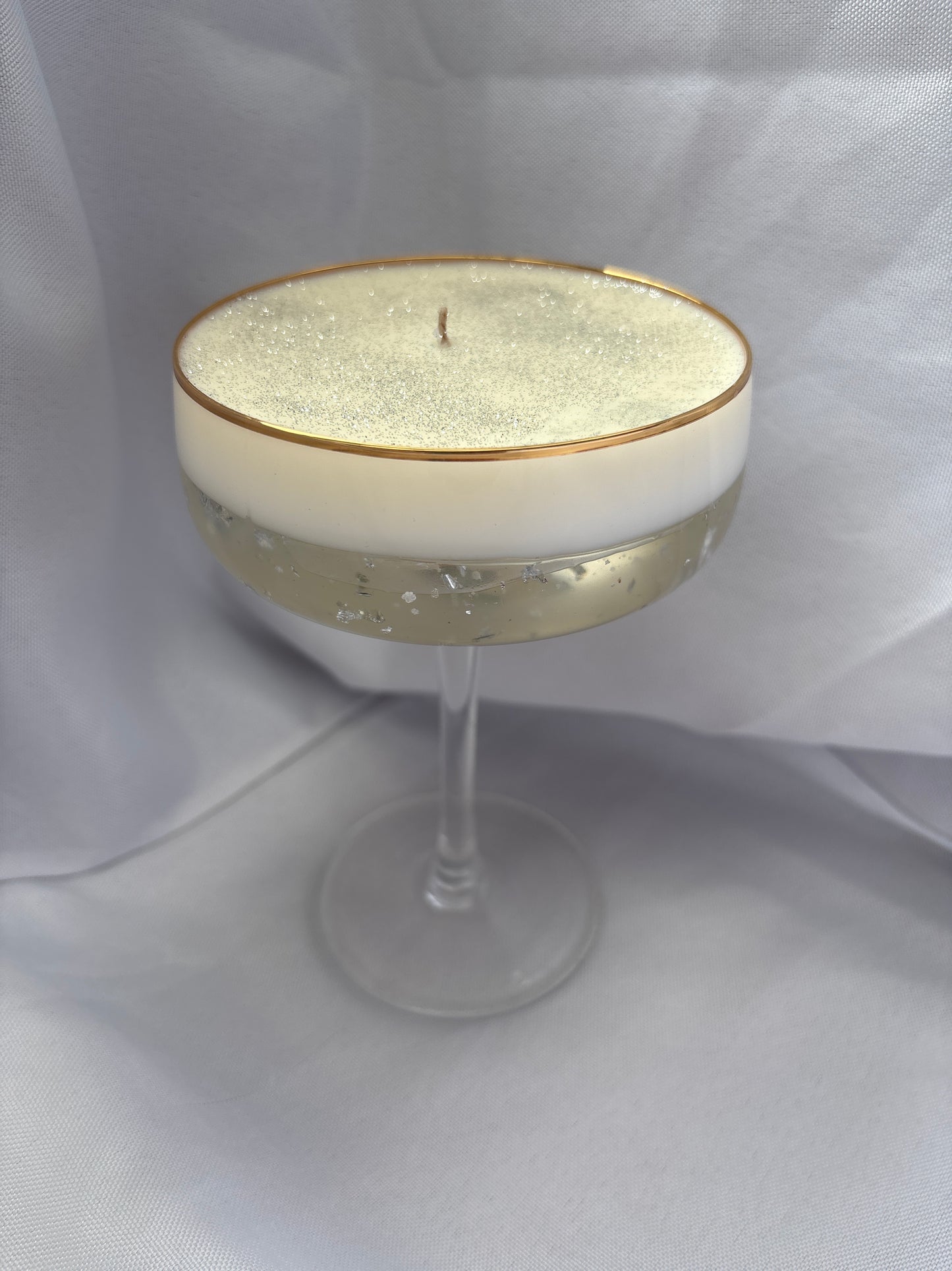 Champagne Glow Candle