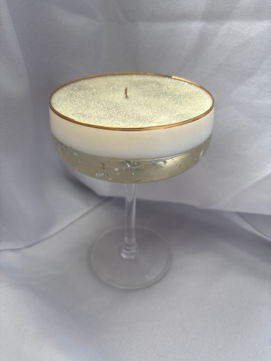 Champagne Glow Candle