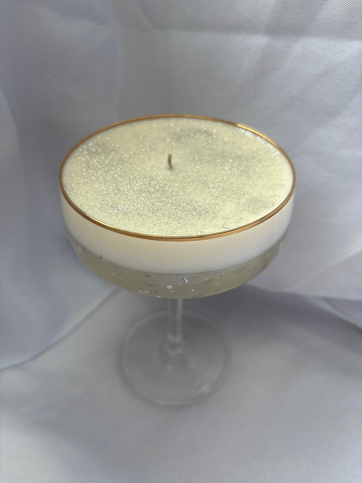 Champagne Glow Candle