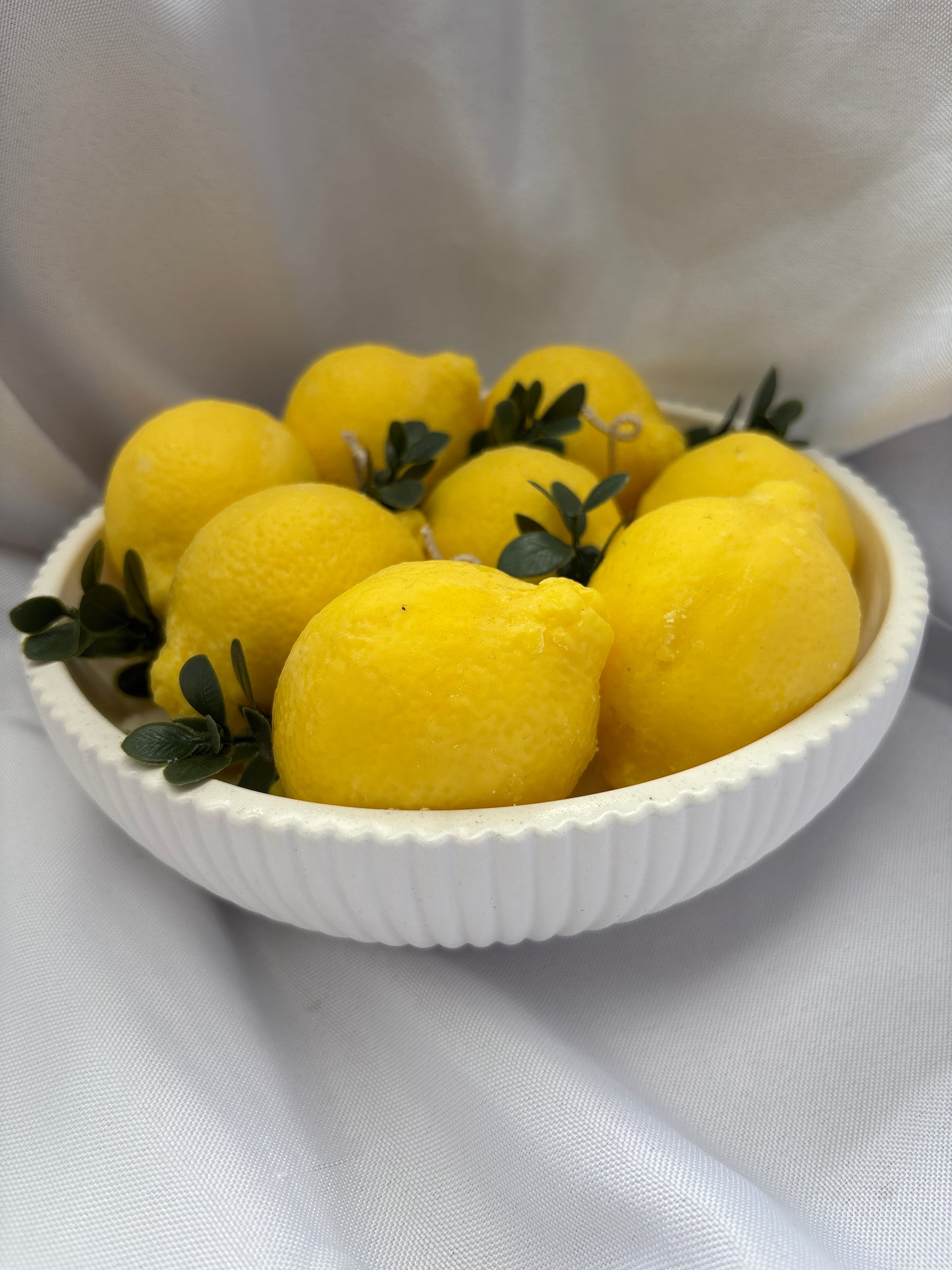 Lemon Candle Bowl
