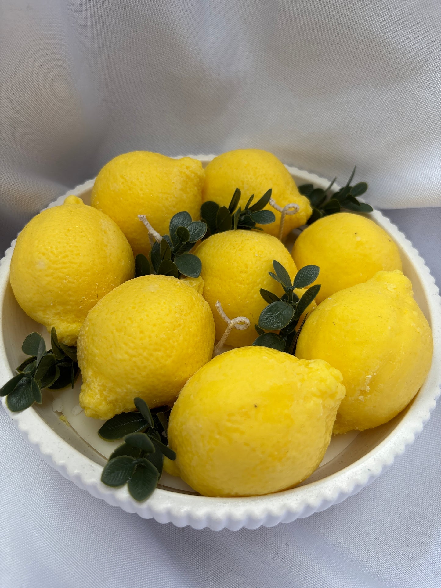 Lemon Candle Bowl