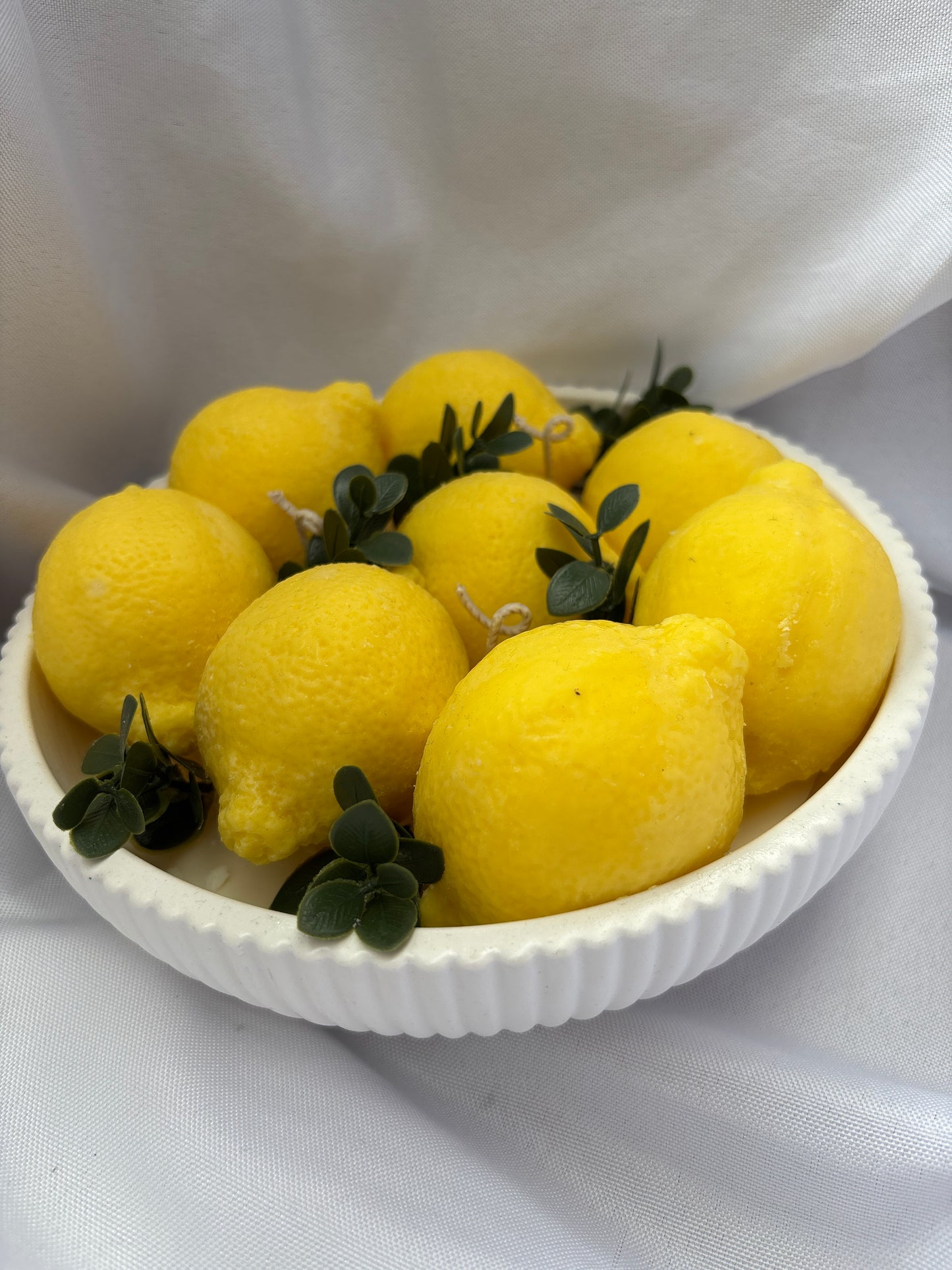 Lemon Candle Bowl